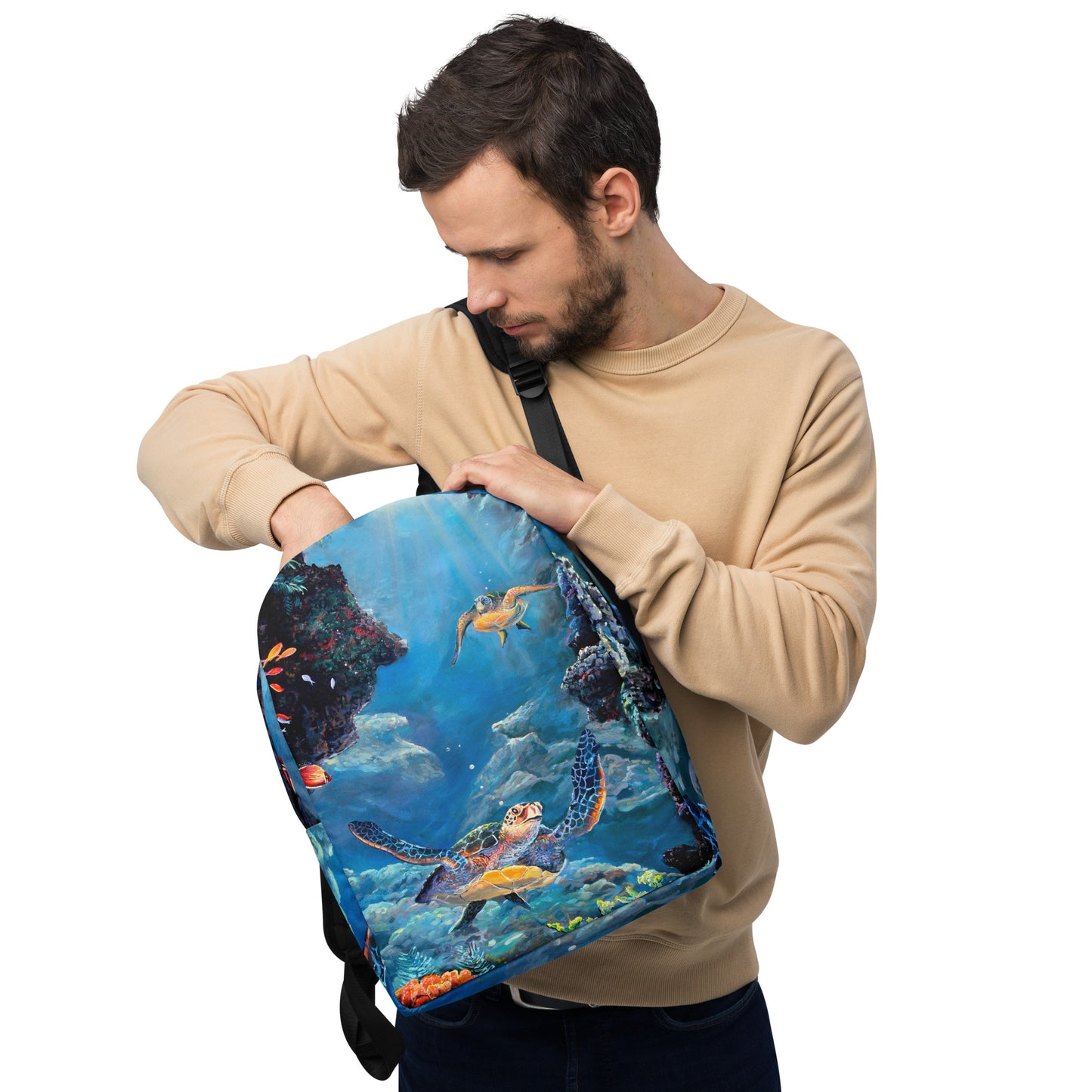 Underwater World of Wonder - Minimalist Backpack