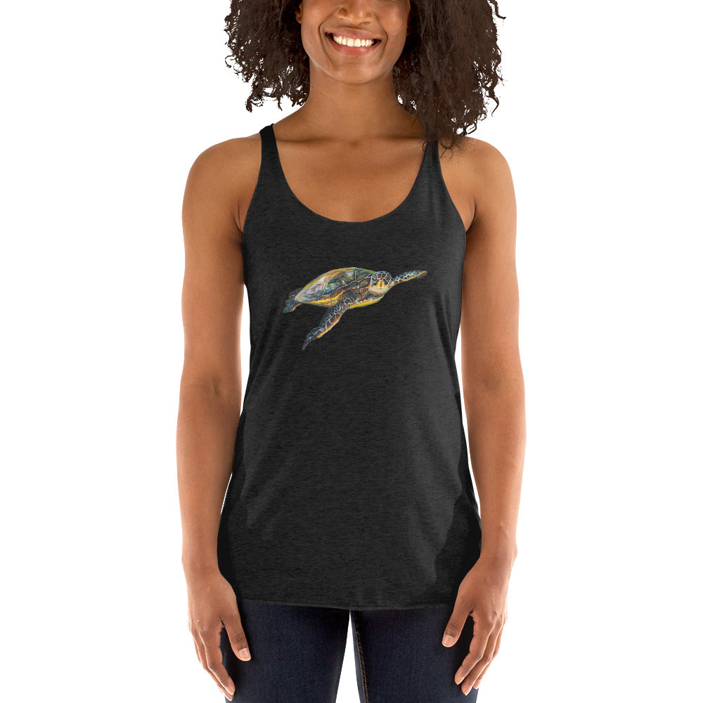 Honu In Haena - Women's Racerback Tank