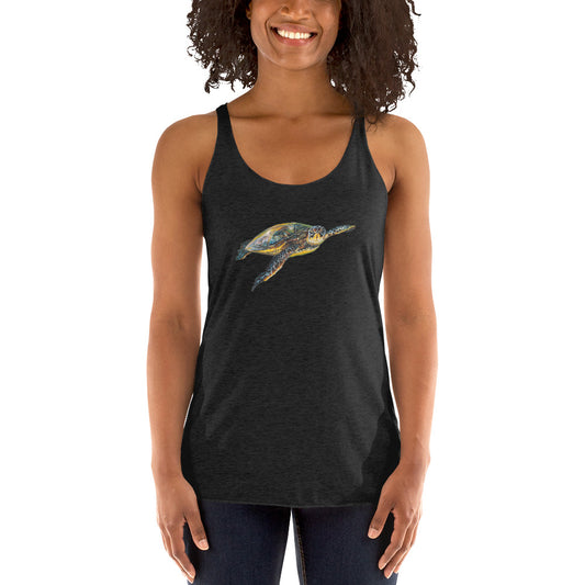 Honu In Haena - Women's Racerback Tank